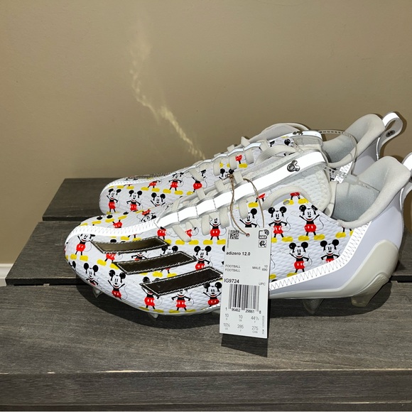 adidas Other - Adidas Adizero Mickey Mouse Football Cleats -Sz 12
